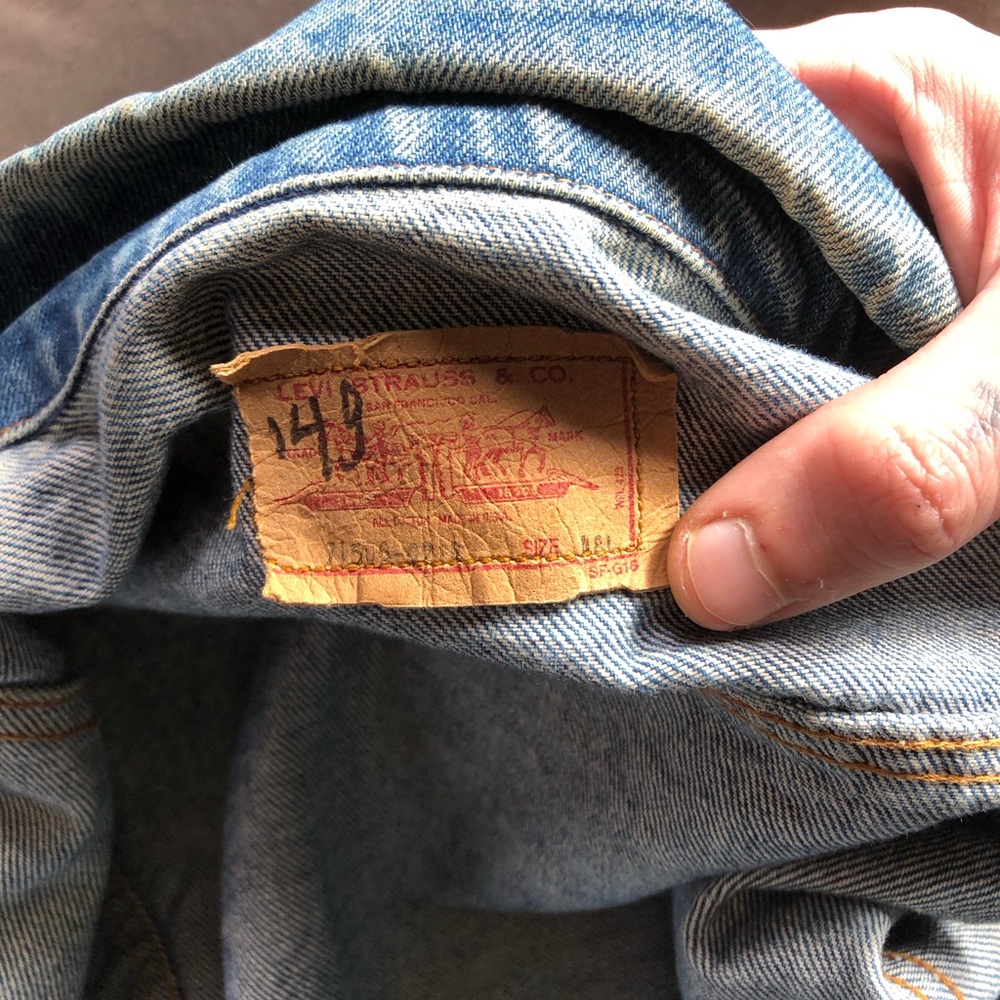 Vintage Levi Denim Jacket - Picture 8 of 9